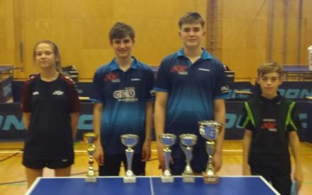 Steirische Tischtennis Jugendmeisterschaften – ATSE Nachwuchs holt 8 Medaillen!